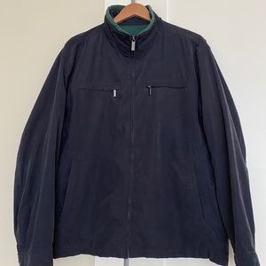 London Fog Navy Windbreaker